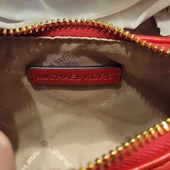 Michael Kors Mini Zip Pou chette - Picture 4 of 9